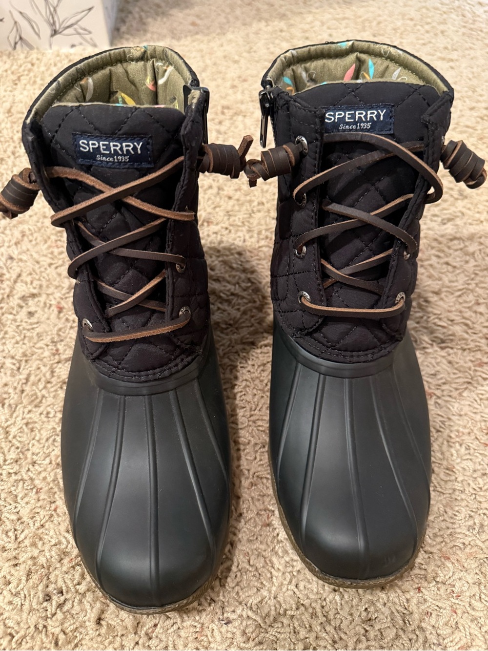 Sperry duck boots